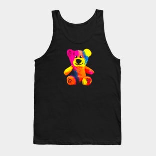 Colorful Teddy Bear #1 Tank Top